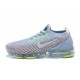 Nike Air VaporMax Flyknit 3 (W/M) White Blue Shoes AJ6910-200