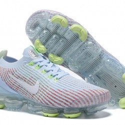 Nike Air VaporMax Flyknit 3 (W/M) White Blue Shoes AJ6910-200