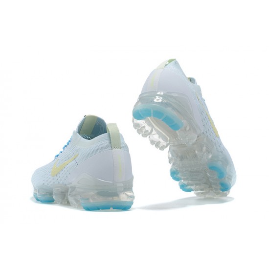 Nike Air VaporMax Flyknit 3 (W/M) White Blue Shoes AJ6910-500