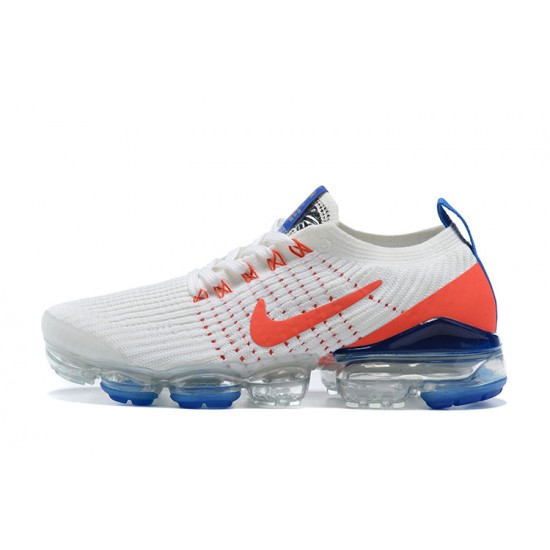 Nike Air VaporMax Flyknit 3 (W/M) White Blue Shoes CZ7994-100