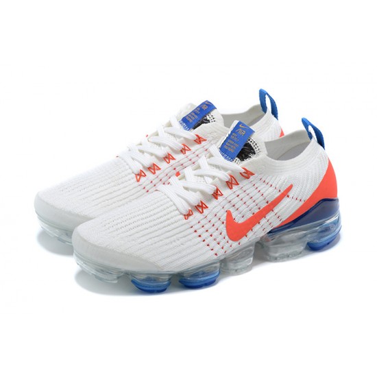 Nike Air VaporMax Flyknit 3 (W/M) White Blue Shoes CZ7994-100