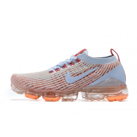 Nike Air VaporMax Flyknit 3 (W/M) White Orange Shoes AJ6910-400