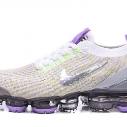 Nike Air VaporMax Flyknit 3 (W/M) White Purple Shoes AJ6900-102