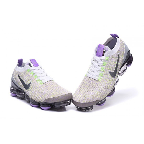 Nike Air VaporMax Flyknit 3 (W/M) White Purple Shoes AJ6900-102