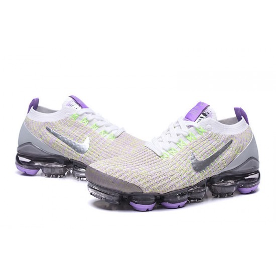 Nike Air VaporMax Flyknit 3 (W/M) White Purple Shoes AJ6900-102