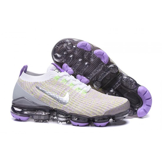 Nike Air VaporMax Flyknit 3 (W/M) White Purple Shoes AJ6900-102