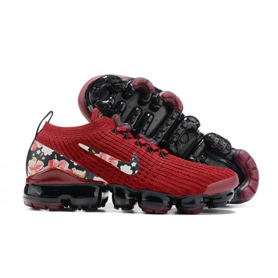 Nike Air VaporMax Flyknit 3 (W) Red Black Shoes CT1274 -600