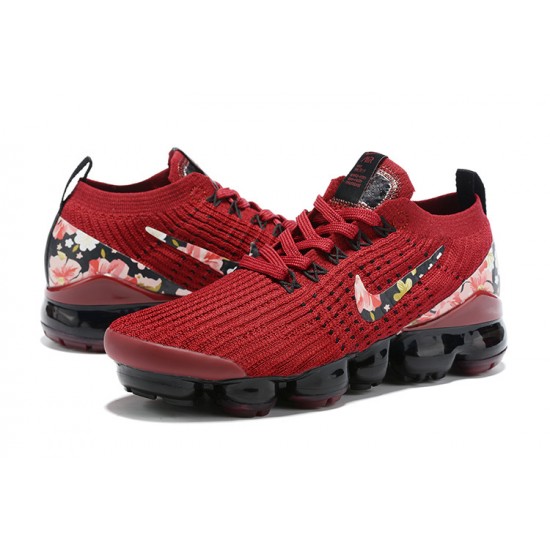 Nike Air VaporMax Flyknit 3 (W) Red Black Shoes CT1274 -600