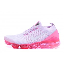 Nike Air VaporMax Flyknit 3 (W) White Pink Shoes AJ6910-005