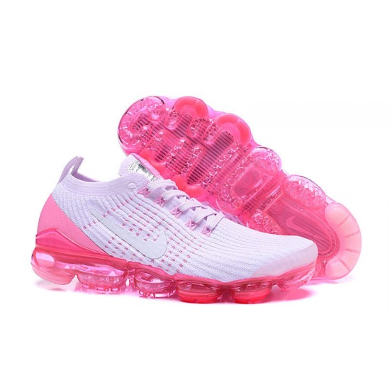 Nike Air VaporMax Flyknit 3 (W) White Pink Shoes AJ6910-005