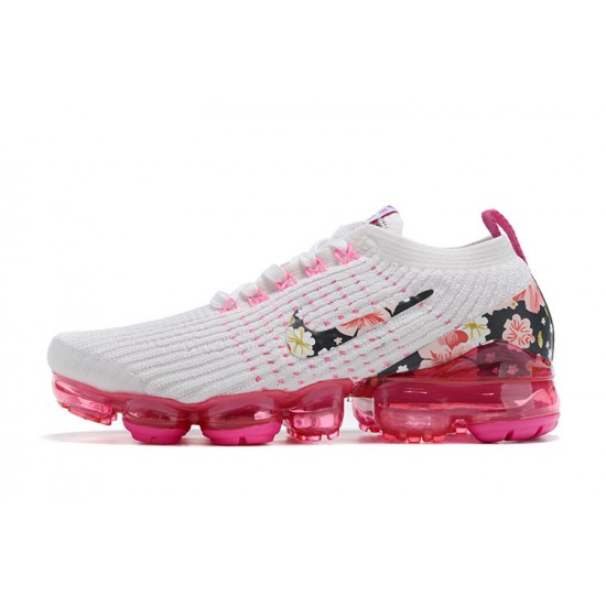 Nike Air VaporMax Flyknit 3 (W) White Pink Shoes AJ6910-601