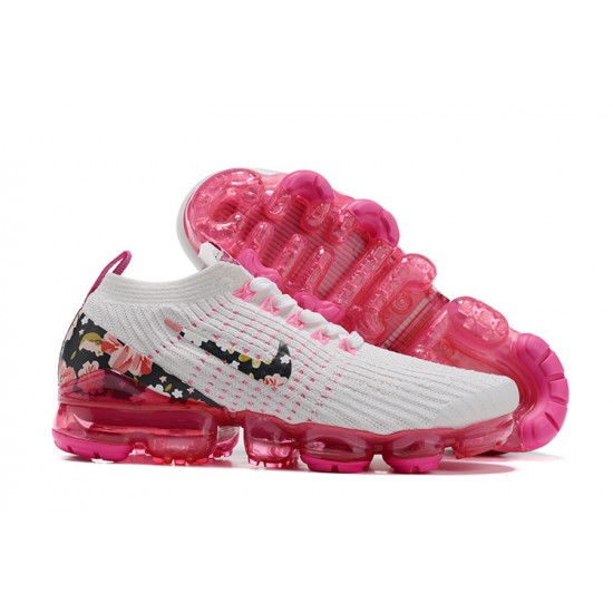 Nike Air VaporMax Flyknit 3 (W) White Pink Shoes AJ6910-601