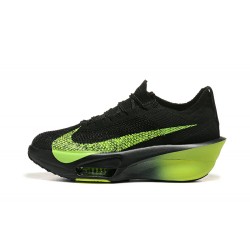 Nike Air Zoom Alphafly NEXT 3 (W/M) Black and Green Shoes 