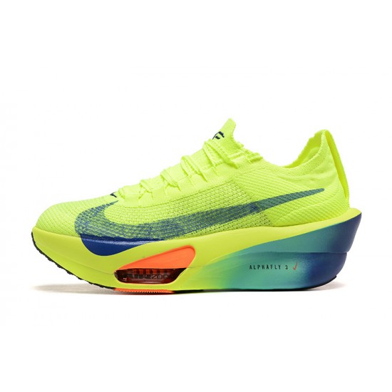 Nike Air Zoom Alphafly NEXT 3 (W/M) Neongreen Shoes 