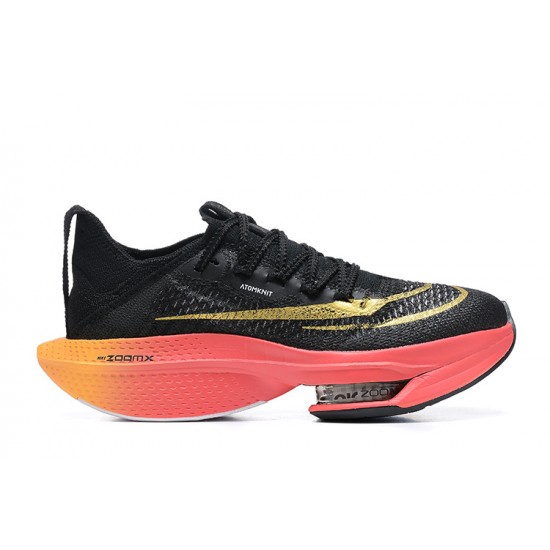 Nike Air Zoom Alphafly Next 2 (M) Black Gold Shoes 