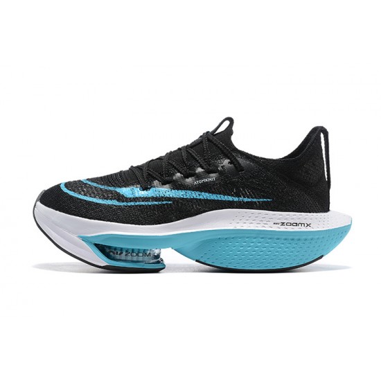 Nike Air Zoom Alphafly Next 2 (W/M) Black and Blue Shoes 