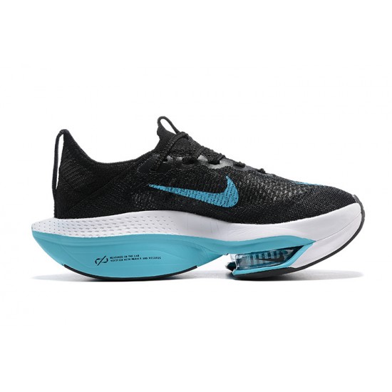 Nike Air Zoom Alphafly Next 2 (W/M) Black and Blue Shoes 