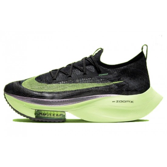 Nike Air Zoom Alphafly Next 2 (W/M) Black and Green Shoes 