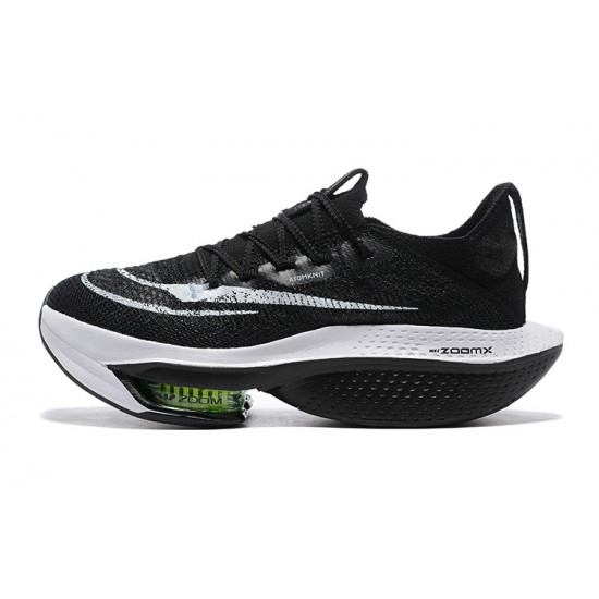 Nike Air Zoom Alphafly Next 2 (W/M) Black and White Shoes 