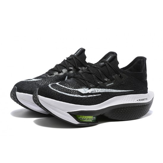 Nike Air Zoom Alphafly Next 2 (W/M) Black and White Shoes 