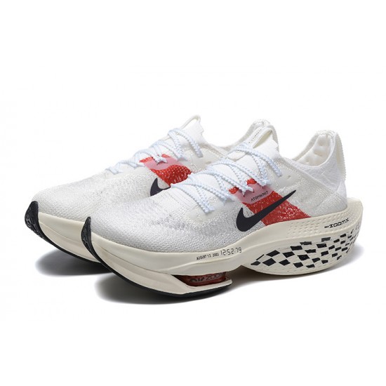 Nike Air Zoom Alphafly Next 2 (W/M) White and Red Shoes 