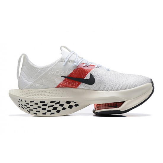 Nike Air Zoom Alphafly Next 2 (W/M) White and Red Shoes 