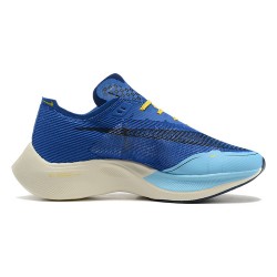 Nike ZoomX VaporFly NEXT (M) Blue Yellow Shoes 