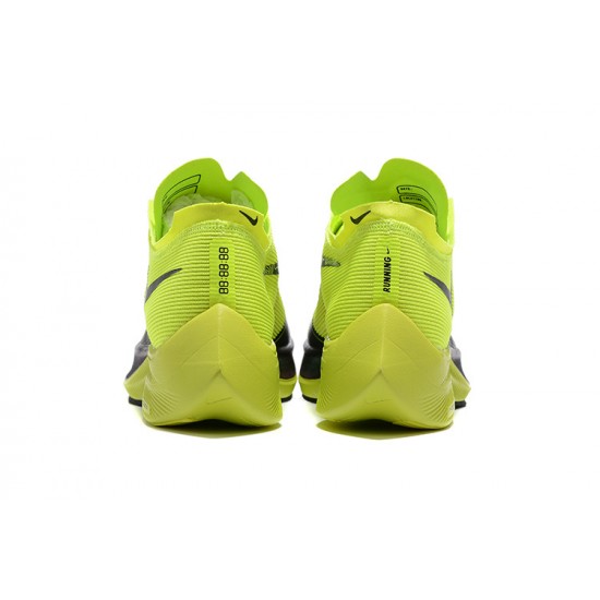 Nike ZoomX VaporFly NEXT (M) Chartreuse Black Shoes 