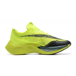 Nike ZoomX VaporFly NEXT (M) Chartreuse Black Shoes 