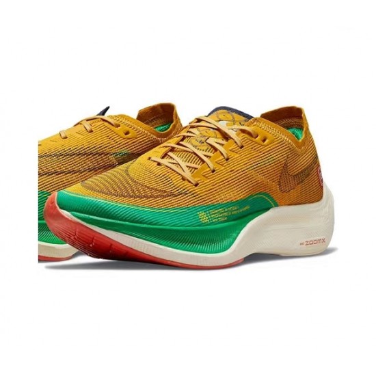 Nike ZoomX VaporFly NEXT (M) Yellow Green Shoes 