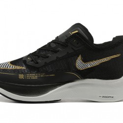 Nike ZoomX VaporFly NEXT (W/M) Black Gold Shoes 