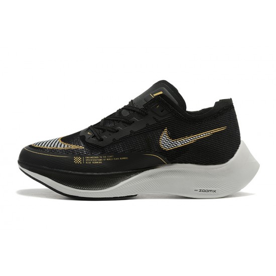 Nike ZoomX VaporFly NEXT (W/M) Black Gold Shoes 