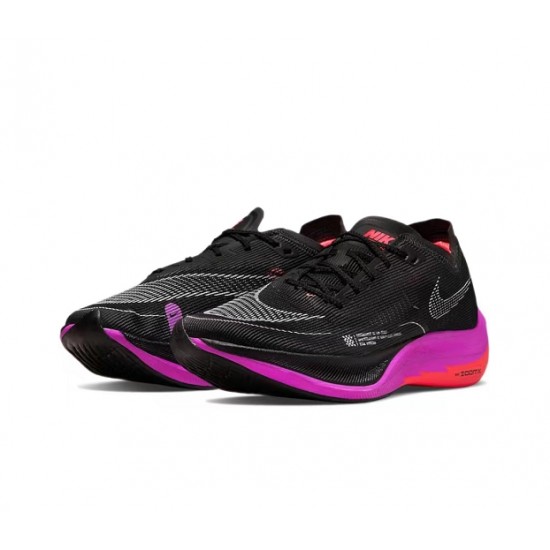 Nike ZoomX VaporFly NEXT (W/M) Black Purple Shoes 