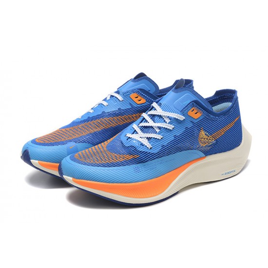 Nike ZoomX VaporFly NEXT (W/M) Blue Orange Shoes 