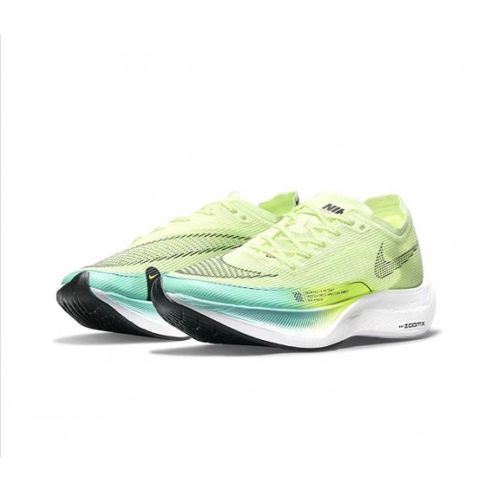 Nike ZoomX VaporFly NEXT (W/M) Green and Blue Shoes 