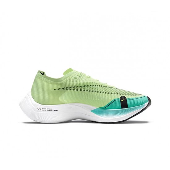 Nike ZoomX VaporFly NEXT (W/M) Green and Blue Shoes 