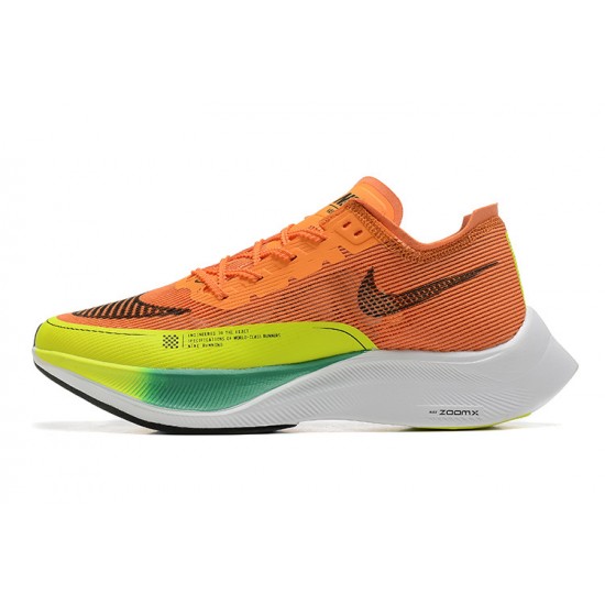 Nike ZoomX VaporFly NEXT (W/M) Orange White Shoes 