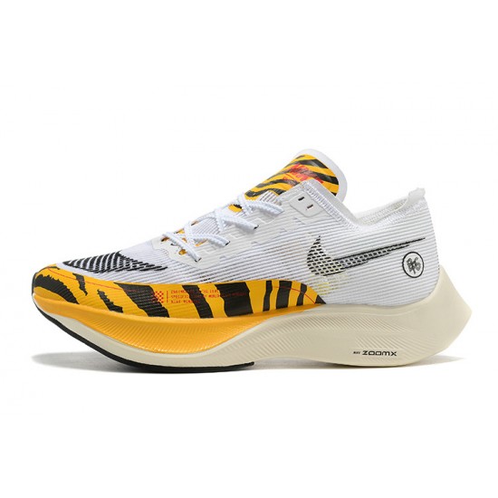 Nike ZoomX VaporFly NEXT (W/M) White Orange Shoes 