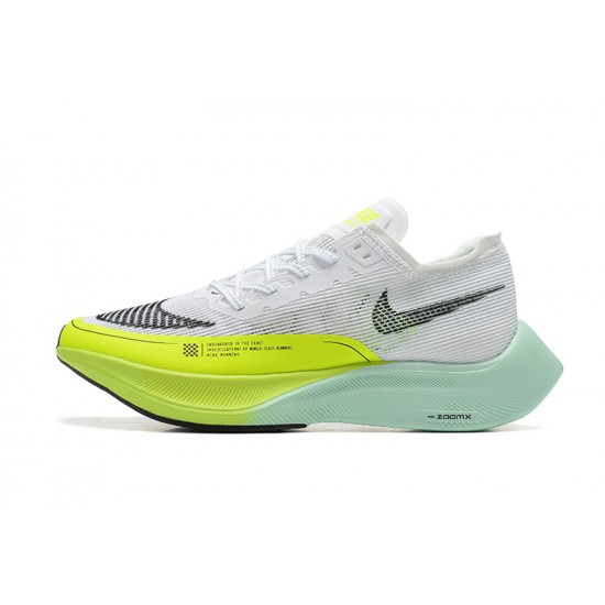 Nike ZoomX VaporFly NEXT (W/M) White Yellow Shoes 