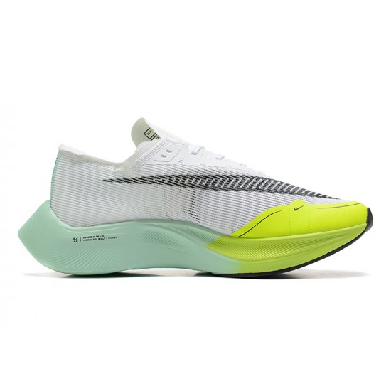 Nike ZoomX VaporFly NEXT (W/M) White Yellow Shoes 