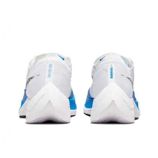 Nike ZoomX VaporFly NEXT (W/M) White and Blue Shoes 