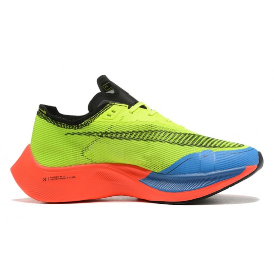 Nike ZoomX VaporFly NEXT (W/M) Yellow Blue Shoes 