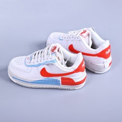 WMNS Air Force 1 Shadow Summit White "Team Orange"