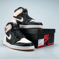 Air Jordan 1 Retro High Black "Crimson Tint"